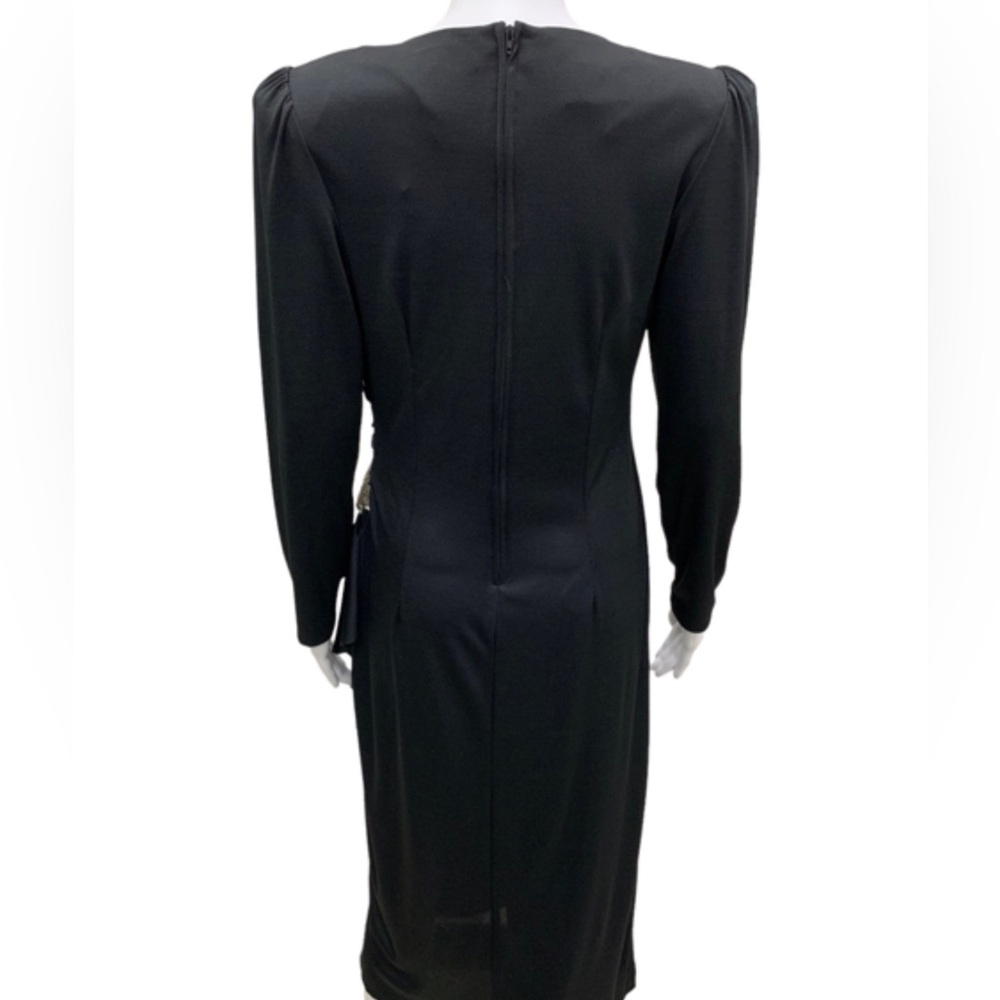 Vintage Pellini Size Small Black Dress - Picture 3 of 6